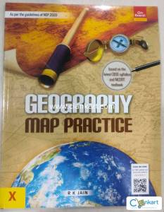 R K Jain Geography Map Practice for class 10