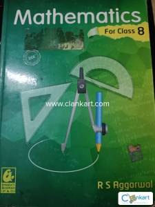R S AGGARWALL CLASS 8 BOOK FOR MATHS