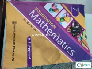 R. S. Aggarwal Foundation Mathematics 7