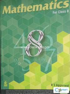 R S Aggarwal Mathematics for class 8