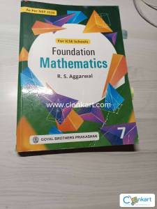 R. S. Aggarwal foundation course class 7
