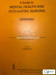 R Sreevani Mental health and psychiatric nursing textbook