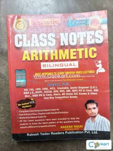 Rakesh Yadav Arithmetic Class Notes Bilingual