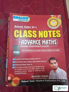 Rakesh Yadav Sir 's Class Notes(Advance Maths)