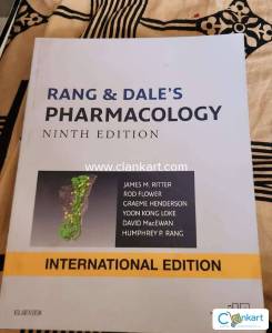 Rang and dale pharmacology (9 th ed) textbook