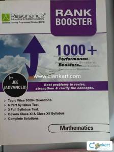 Rank Booster for JEE Advanced Resonance Mathematics
