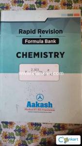 Rapid revision formula bank chemistry