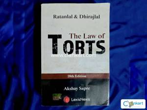 Ratanlal & Dhirajlal Law of Torts, 28th Ed