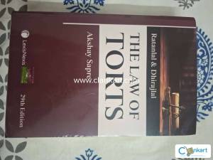 Ratanlal & Dhirajlal The Law of Torts