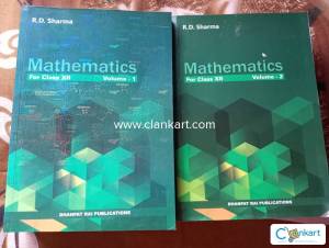 Rd Sharma Mathematics for class 12th