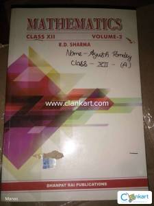 Rd Sharma Mathmatics volume 2