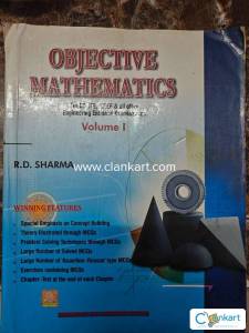 Rd Sharma  objective mathematics for iit/ jee nd boards volume 1