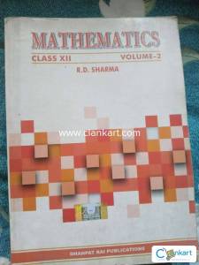 Rd Sharma class 12