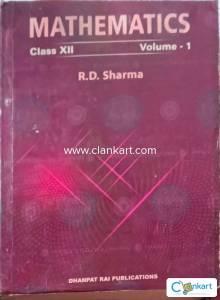 Rd Sharma class XII