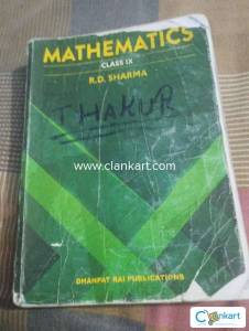 Rd Sharma math 9th