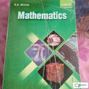 Rd Sharma math for class 9