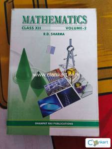 Rd sharma Mathematics class 12 Volume 2