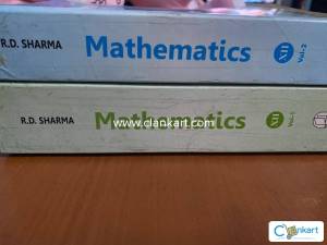 Rd sharma Mathematics class 12 (volume 1 and volume 2)