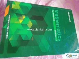 Rd sharma Maths for class 12th