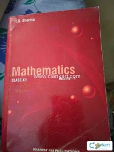 Rd sharma class 12 volume 1