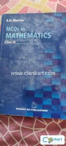 R.d sharma for class 9 with MCQ book