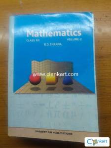 Rd sharma mathematics class 12th volume 2