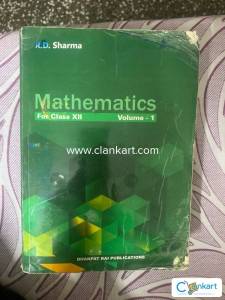 Rd sharma maths class 12