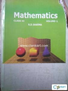 Rd sharma maths class 12