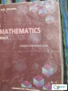 Rd sharma with MCQ book class 10 2024-2025 edition in new condition