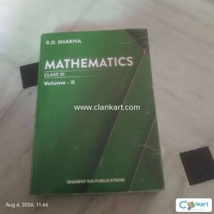 R.d.sharma mathematics class 11 volume 2