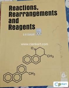 Reactions, Rearrangements and Reagents by SN Sanyal for JEE