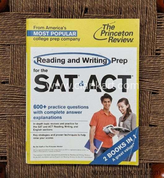 Reading and writing prep for the SAT and ACT - the Princeton review