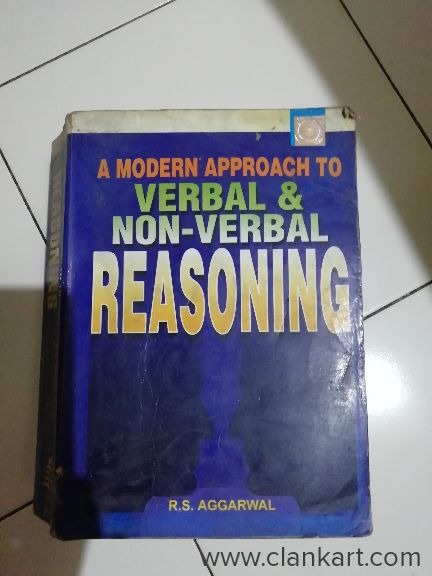 Reasoning book for competition exams by RS Aggarwal