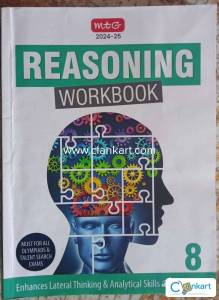 Reasoning work book for Class 8