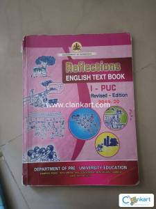 Reflections English text book 1 - puc