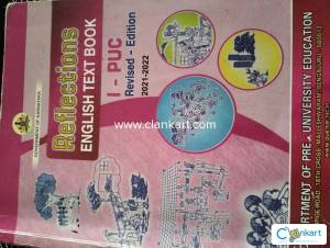 Reflections English text book 1 puc