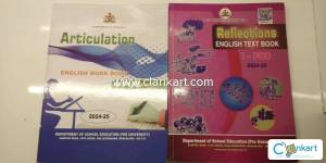 Reflections and Articulations 1st PUC English Textbook + Workbook