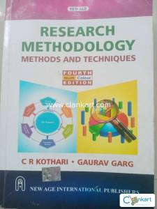 Research Methodology by C R Kothari . Gaurav Garg  Fourth Edition