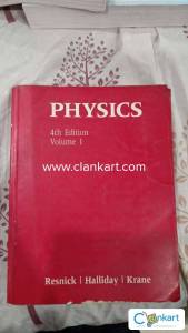 Resnick Halliday 4th edition volume 1