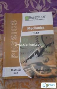 Kota Resonance NEET Physics Mechanics part 1 class 11