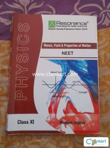 Kota Resonance NEET Physics waves fluid and properties of matter