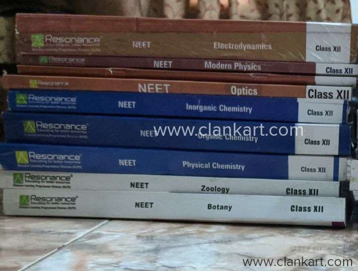 Resonance NEET entrance exam books 1 2 full set