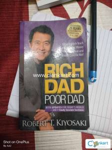 Rich dad poor dad written by Robert kiyosaki in good condition