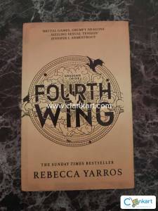 Romantasy Bestseller Fourth Wing by Rebecca Yarros