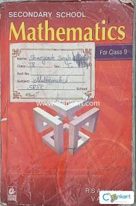Rs Aggrawal class 9 Mathematics book