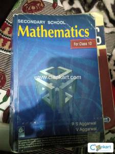 Rs aggarwal for class 10 secondary book for practice