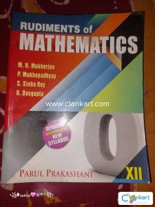 Rudiments of Mathematics for XII