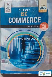 S'CHAND'S ISC COMMERCE 12