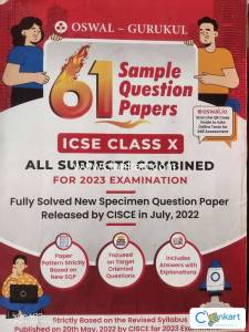 SAMPLE PAPERS FOR CLASS 10
