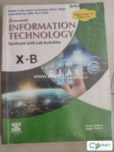 SARASWATI INFORMATION TECHNOLOGY Textbook for Class 10